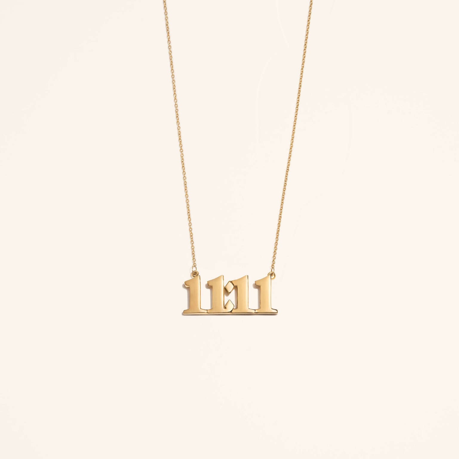 11:11 Gold Necklace