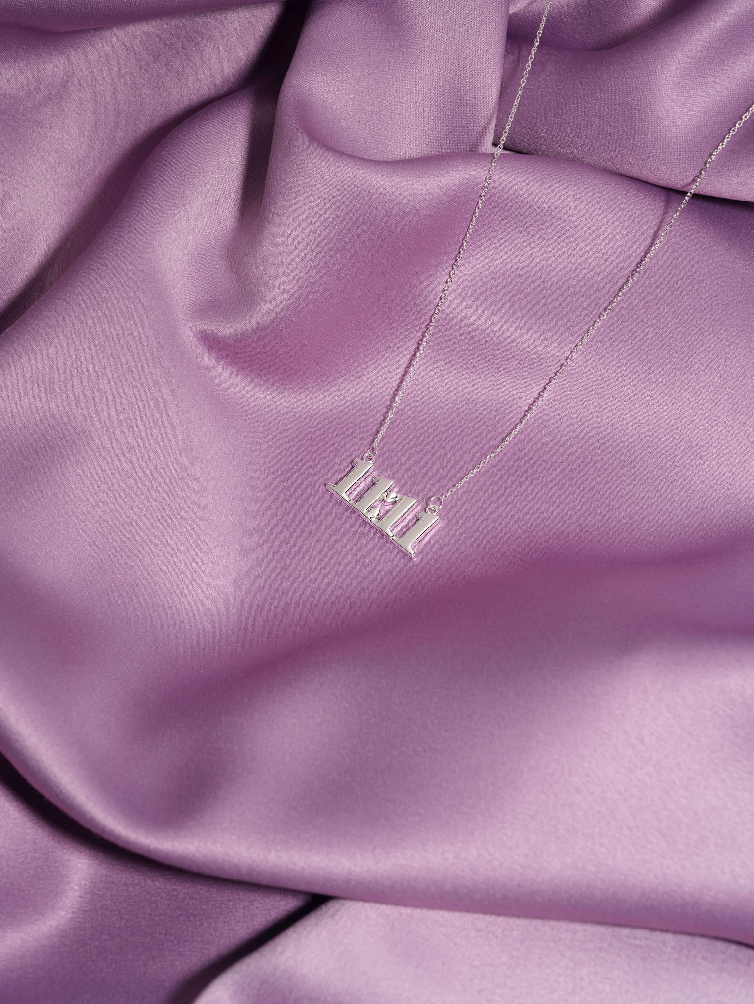 11:11 Silver Necklace