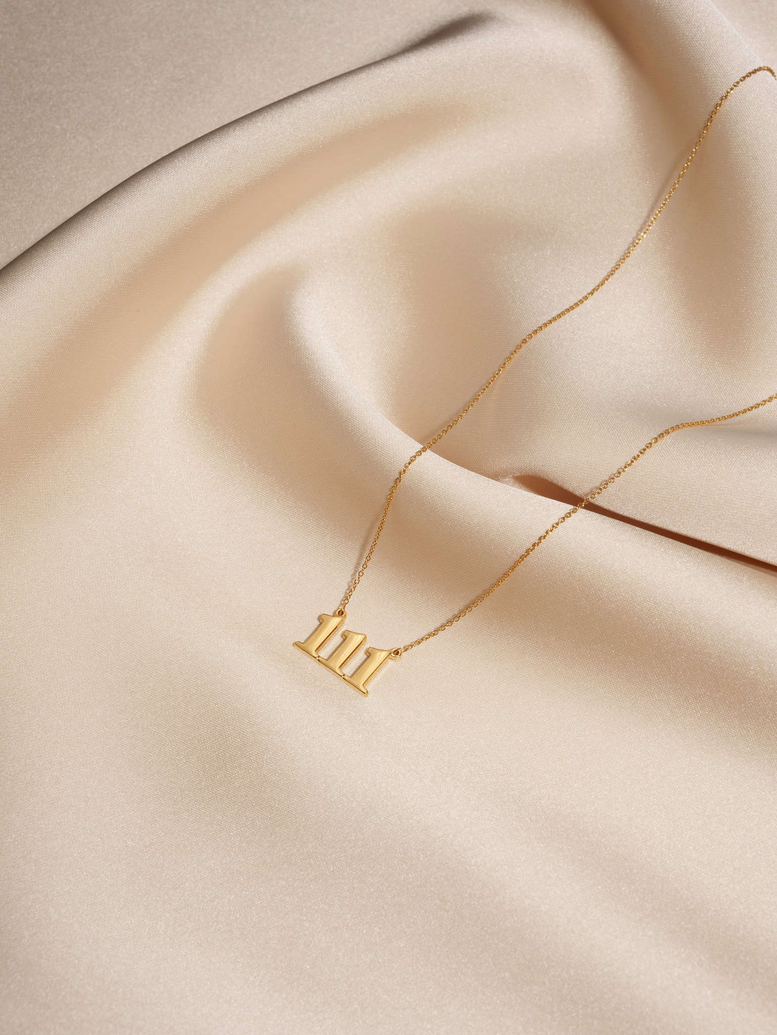 111 Gold Necklace
