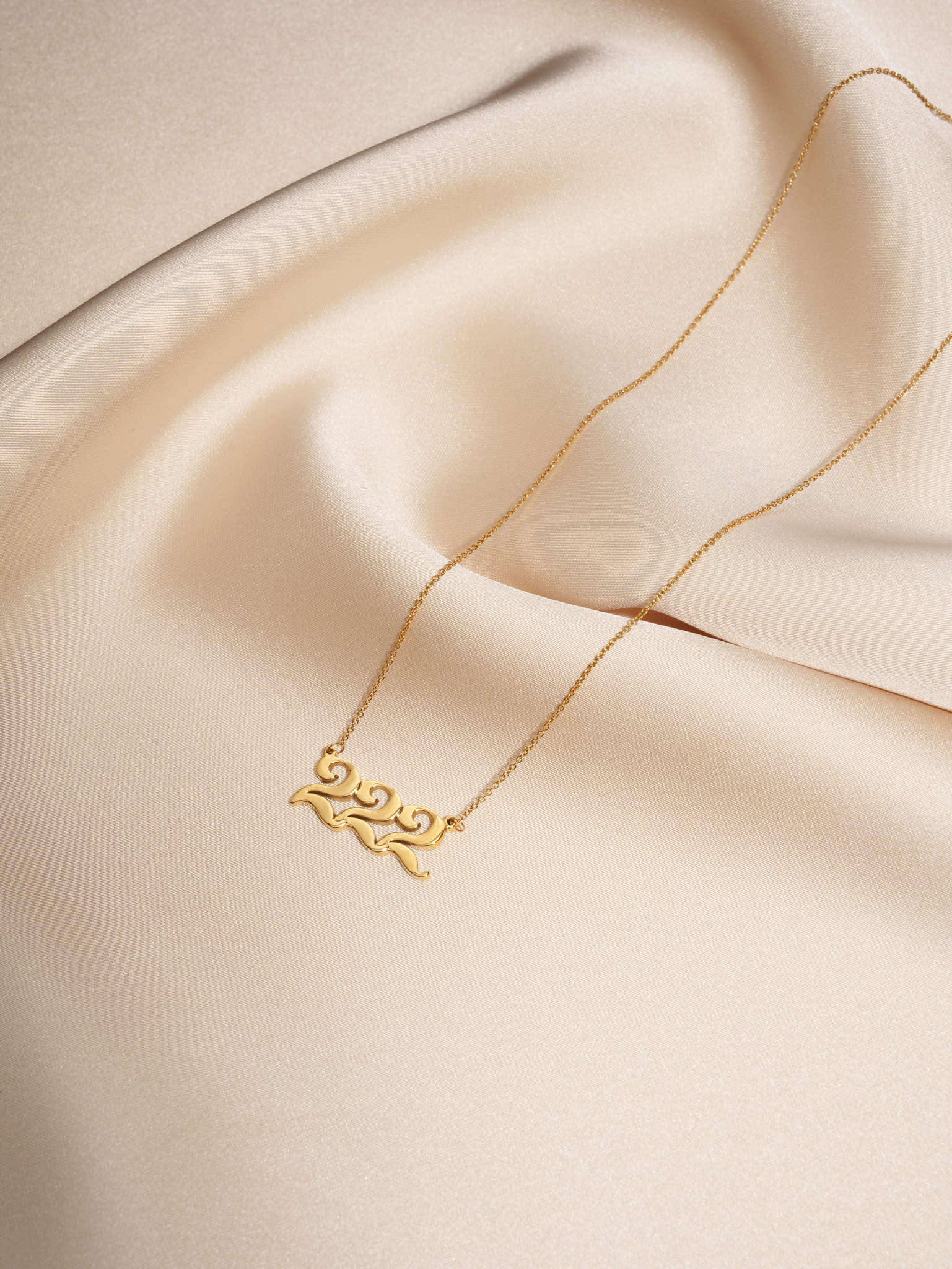 222 Gold Necklace