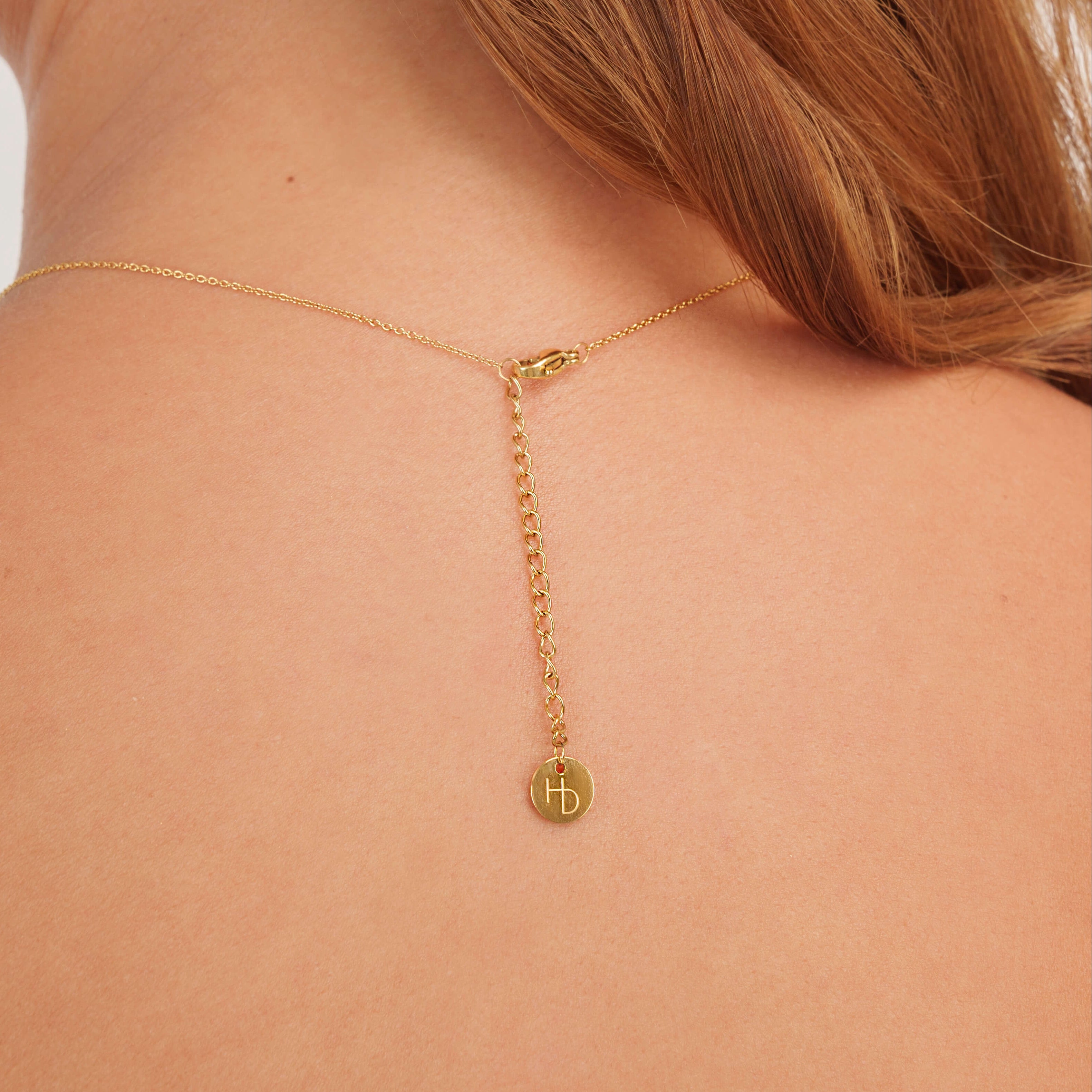 adjustable length for 999 gold necklace on neck