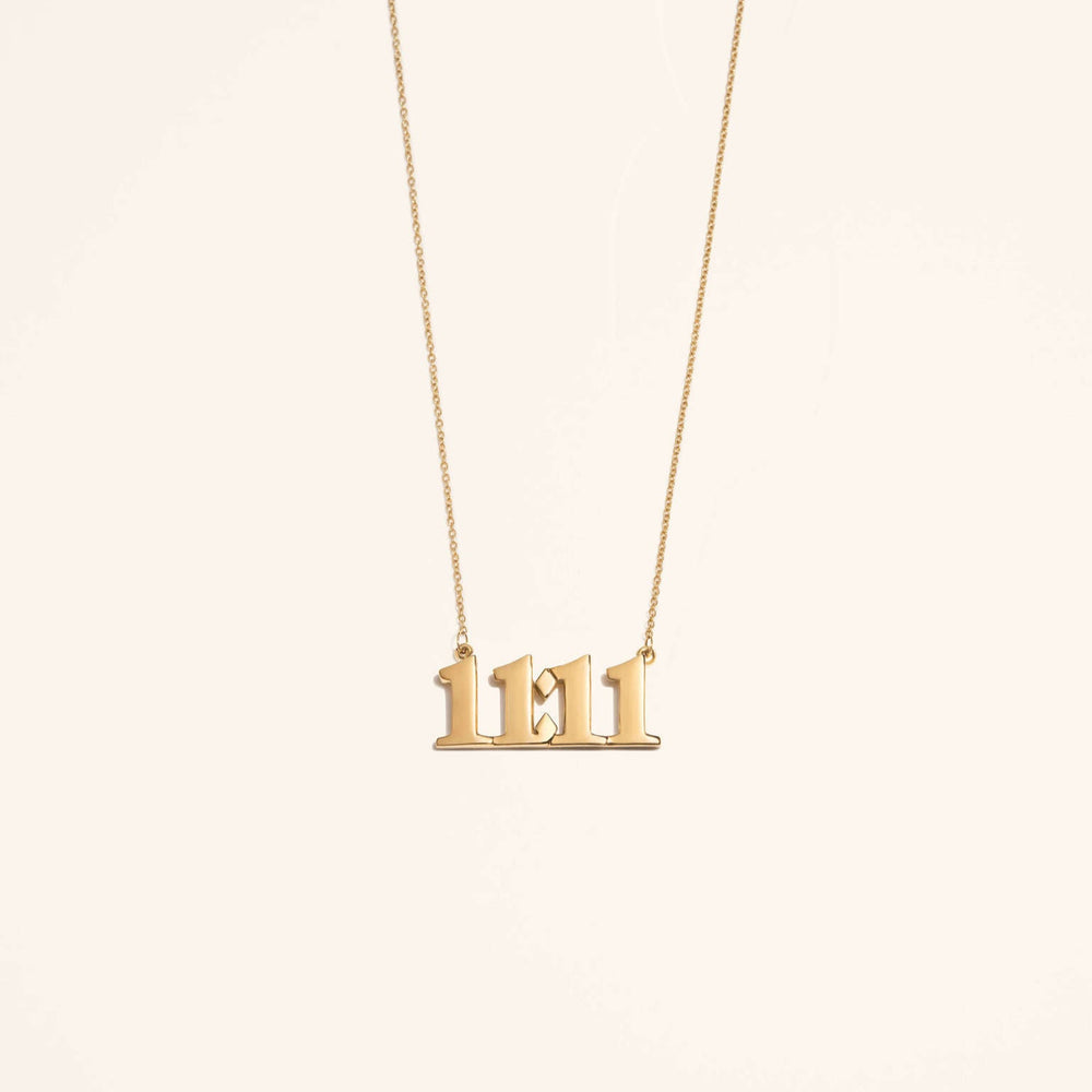 11:11 Gold Necklace