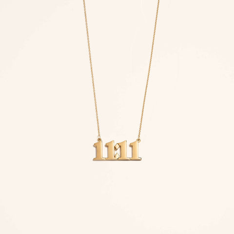 11:11 Gold Necklace
