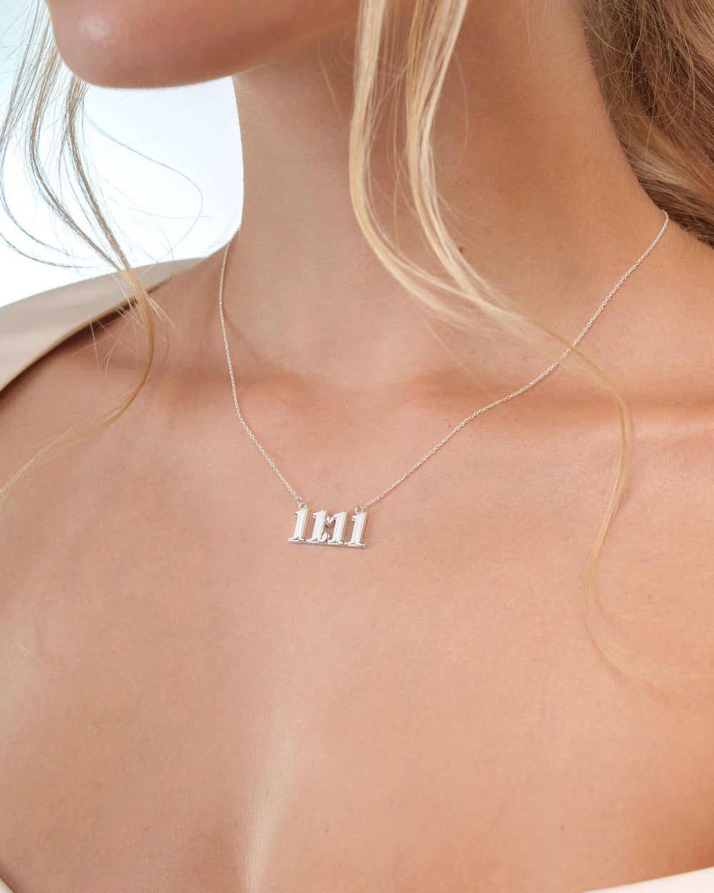 11:11 Silver Necklace