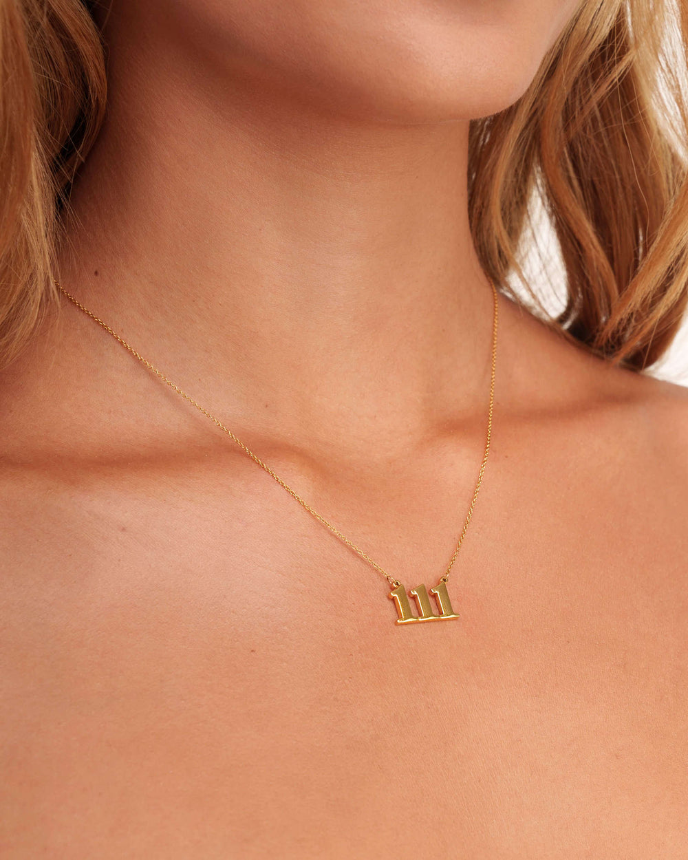 111 Gold Necklace