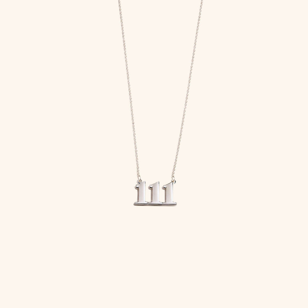 111 Silver Necklace