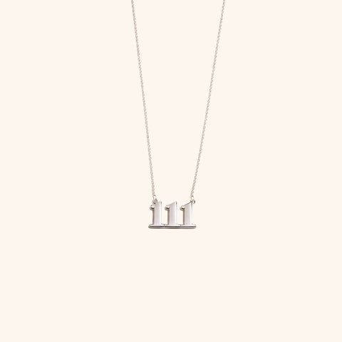 111 Silver Necklace