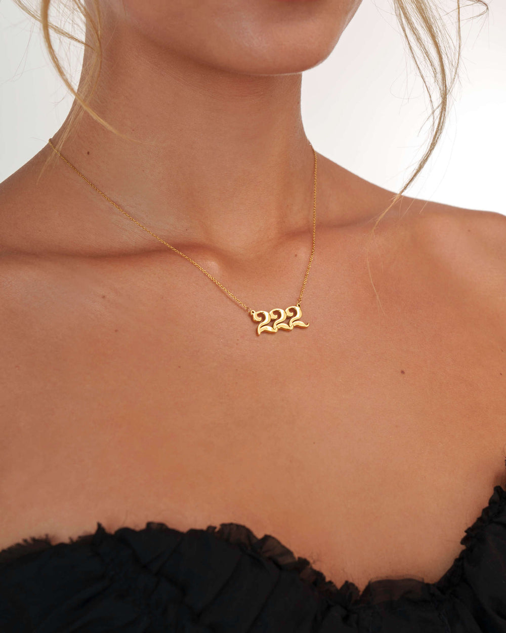 222 Gold Necklace