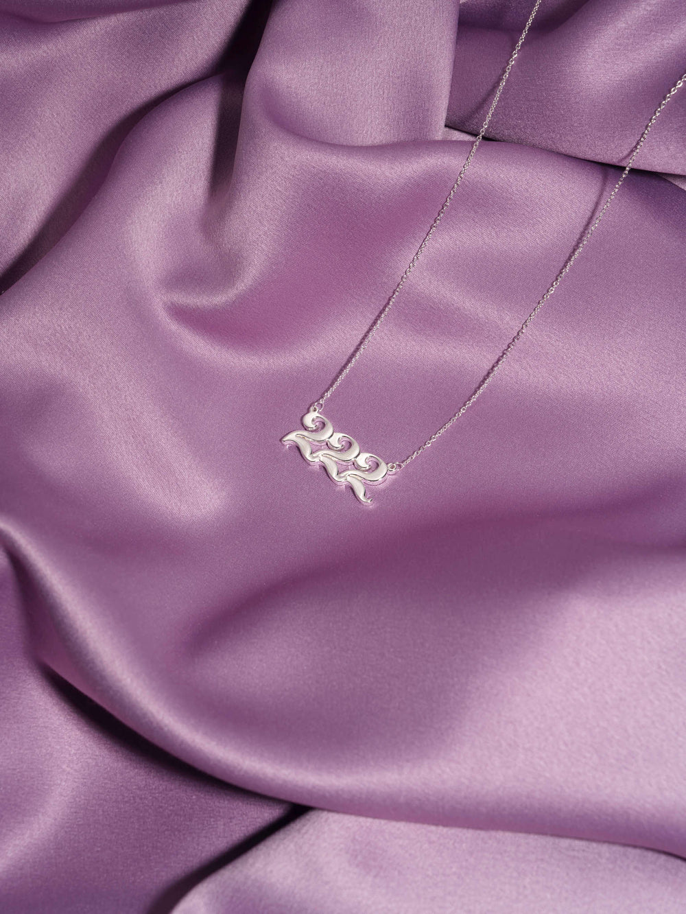 222 Silver Necklace