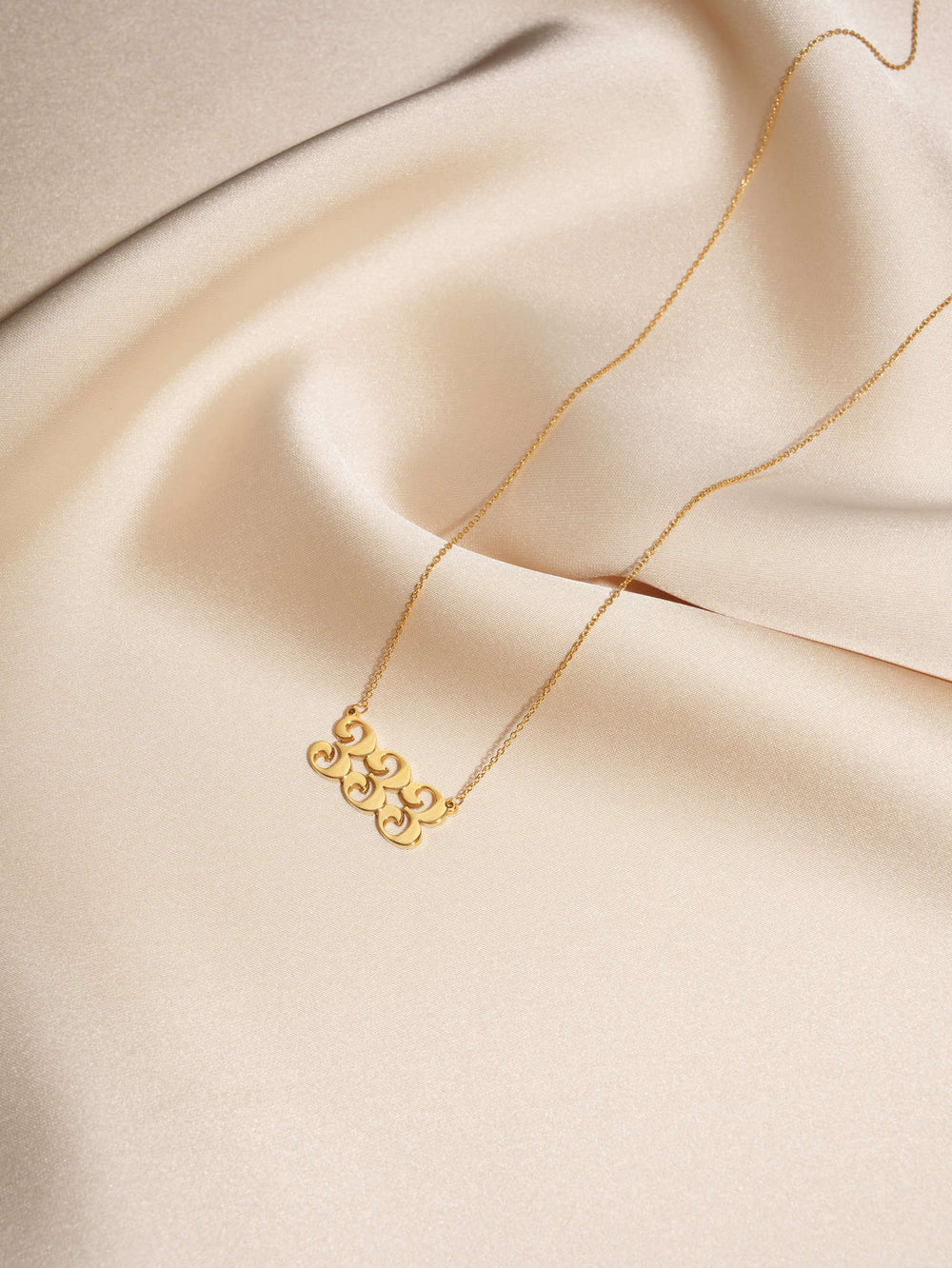 333 Gold Necklace