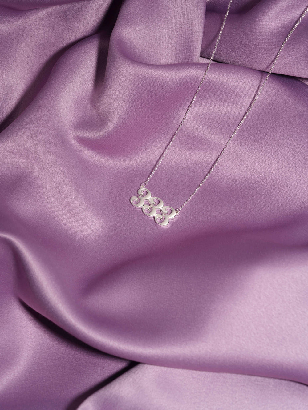 333 Silver Necklace