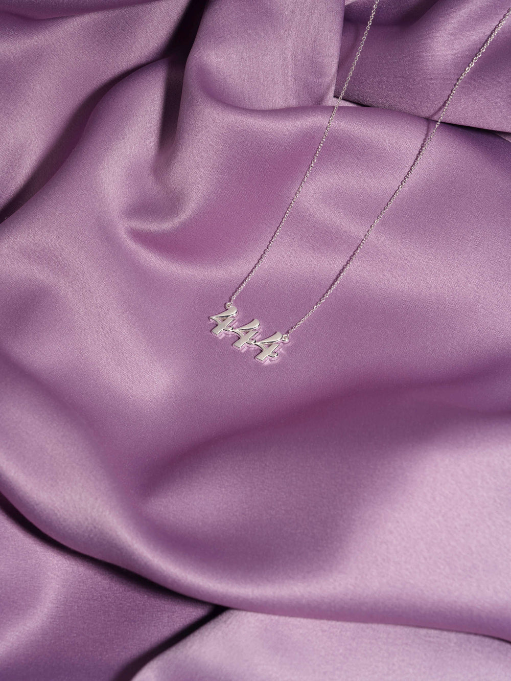 444 Silver Necklace