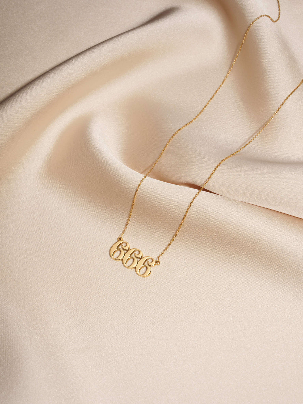 666 Gold Necklace