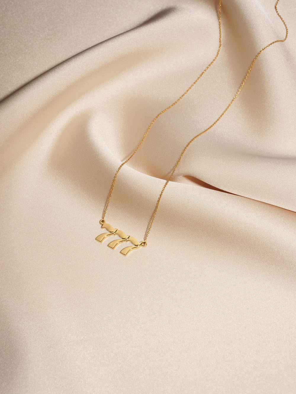 777 Gold Necklace