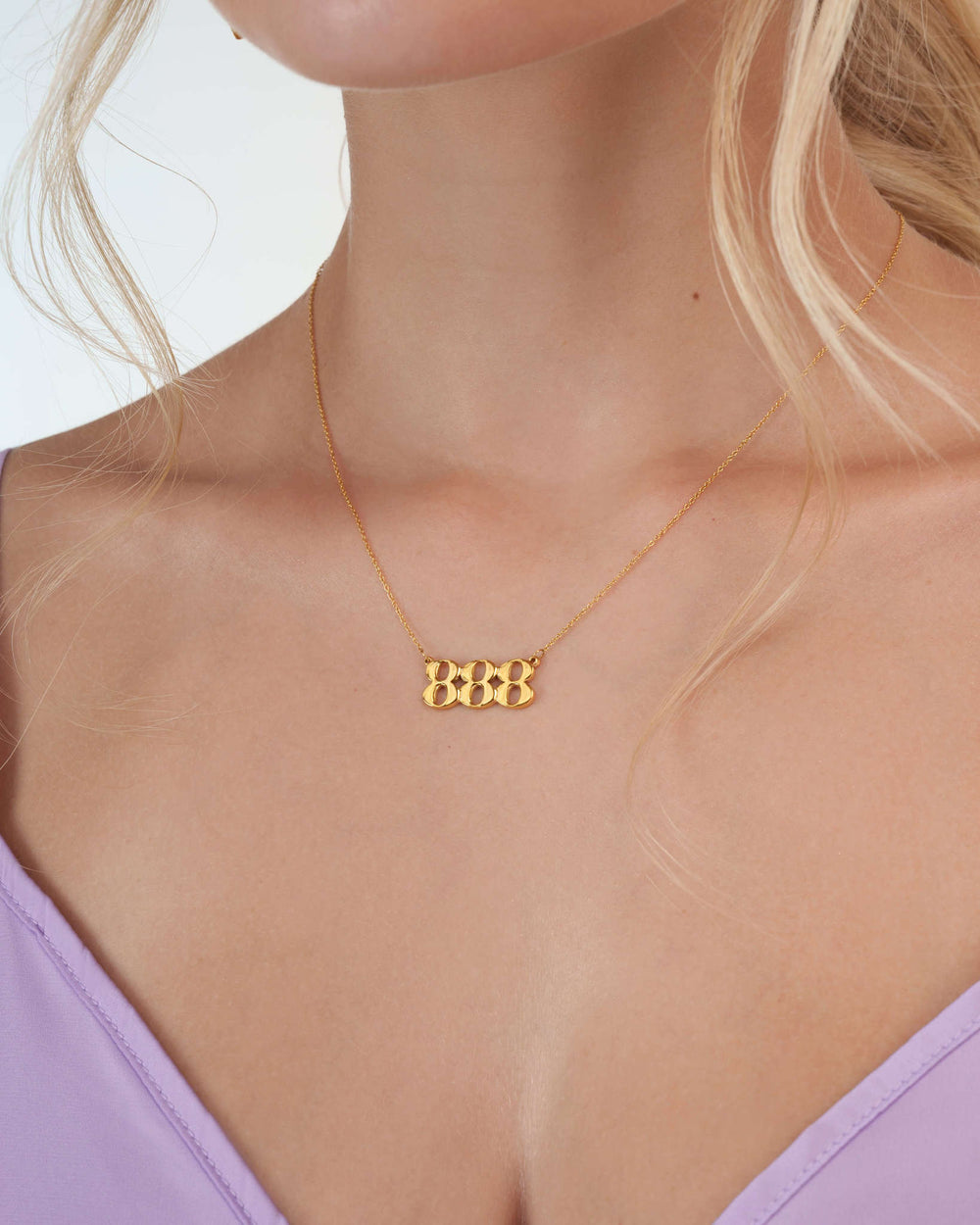 888 Gold Necklace