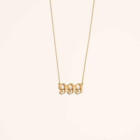 999 Gold Necklace