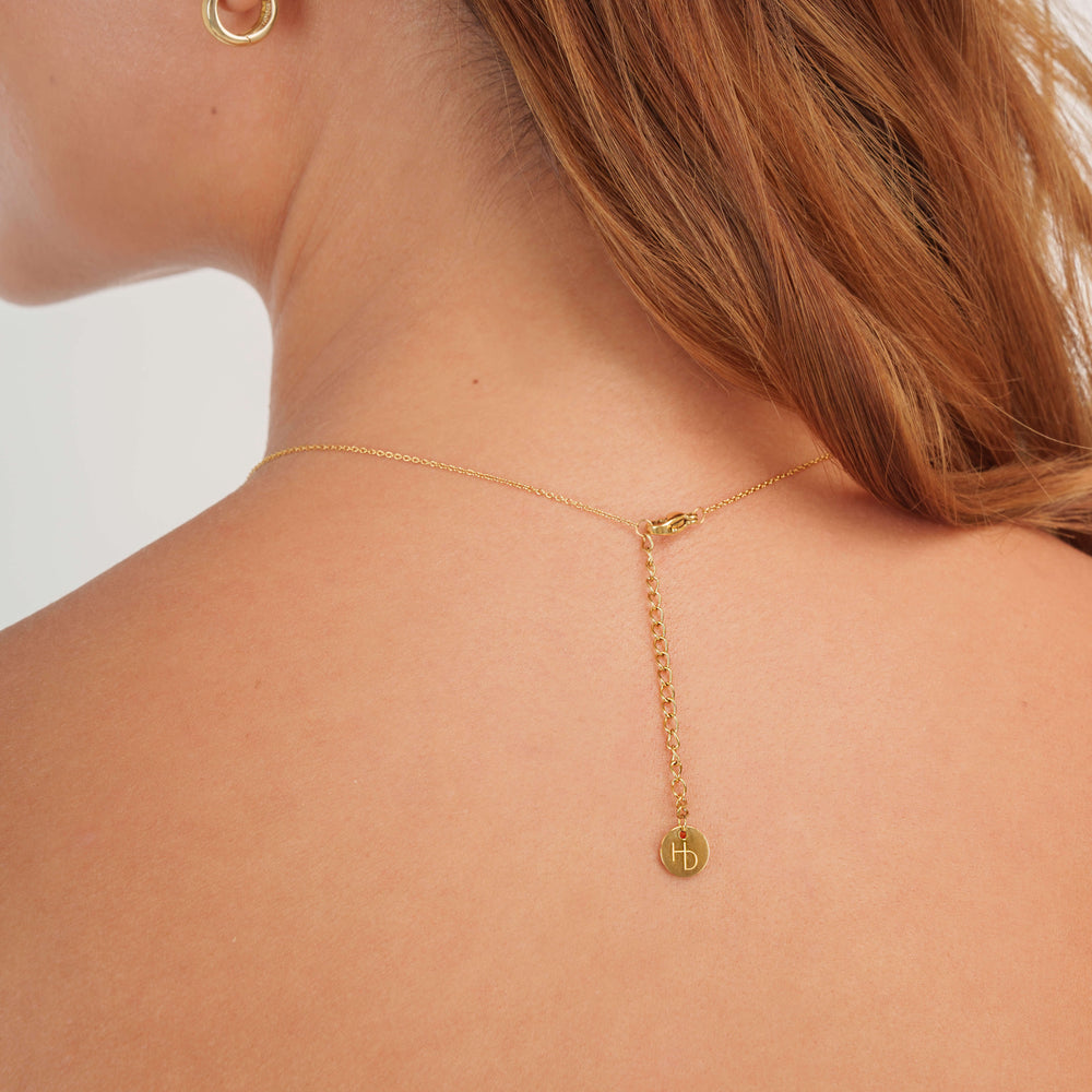 Gold or Silver Angel Number Necklace - Choose Your Number