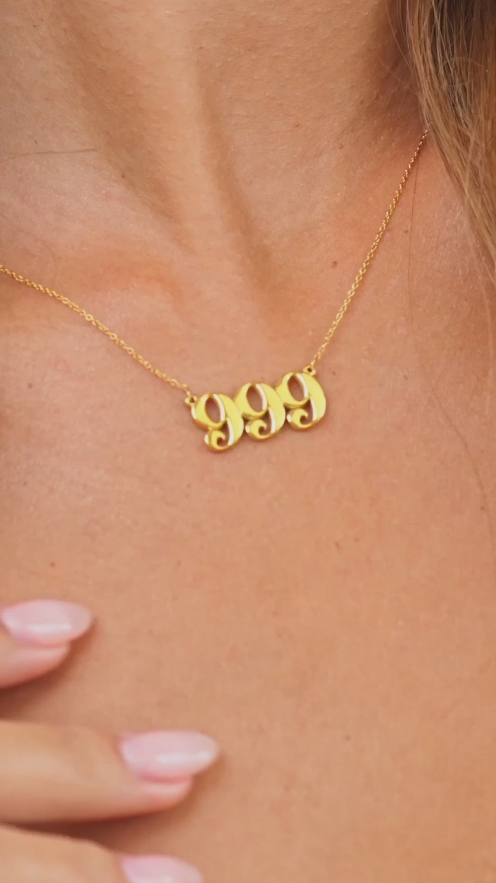 999 Gold Necklace