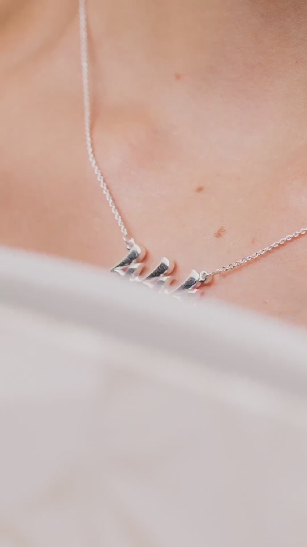 444 Silver Necklace