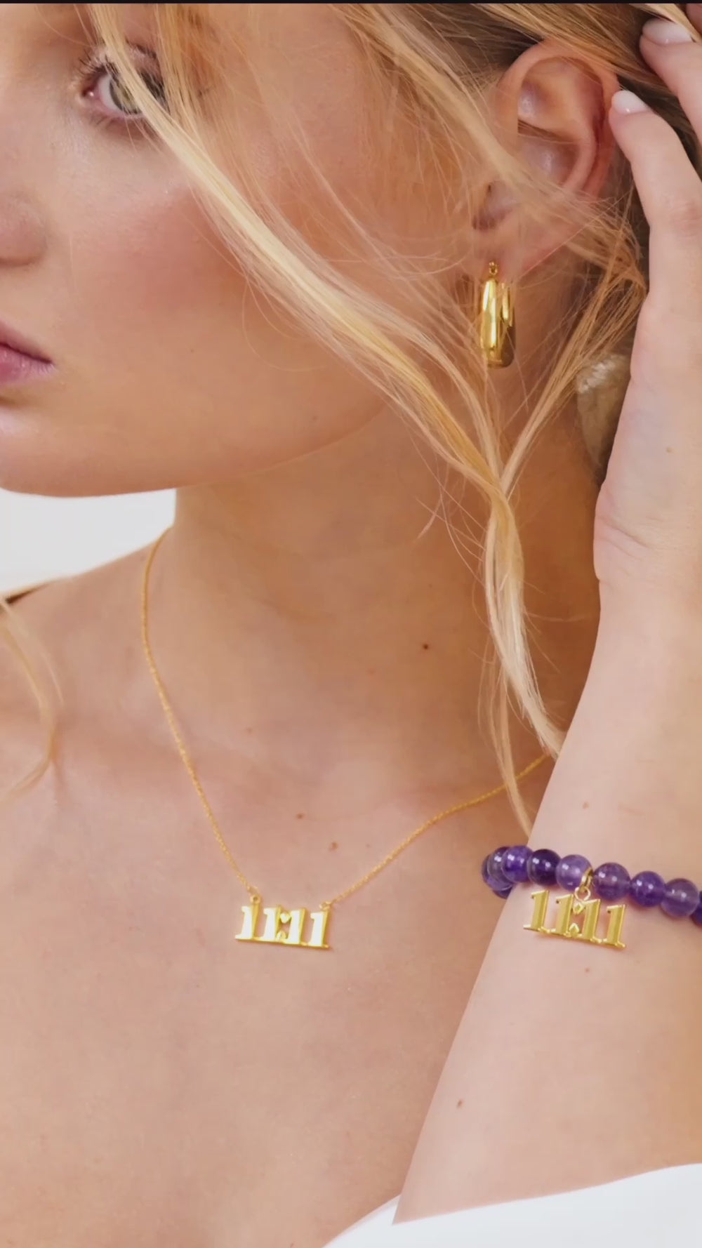11:11 Gold Necklace