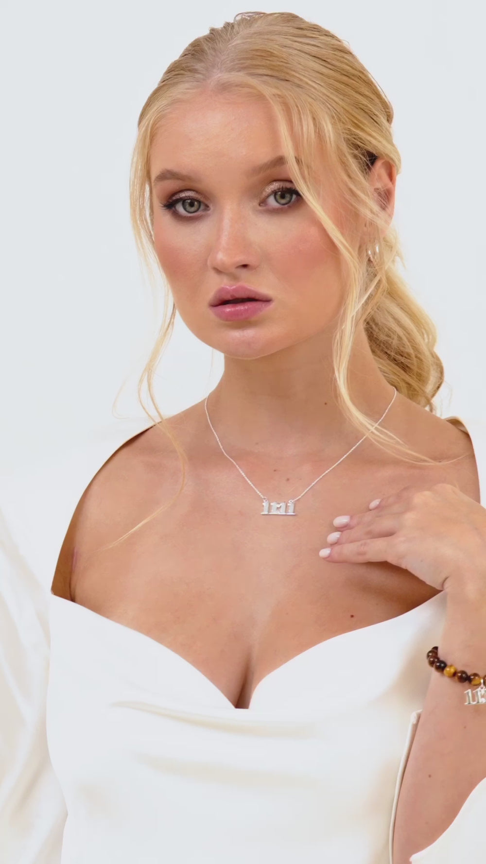11:11 Silver Necklace