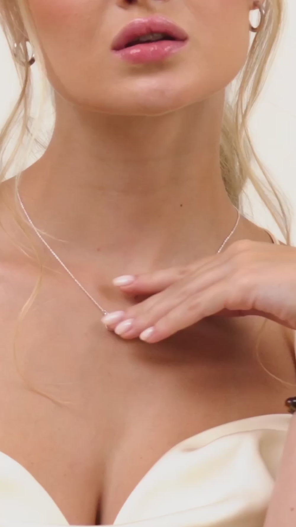 666 Silver Necklace