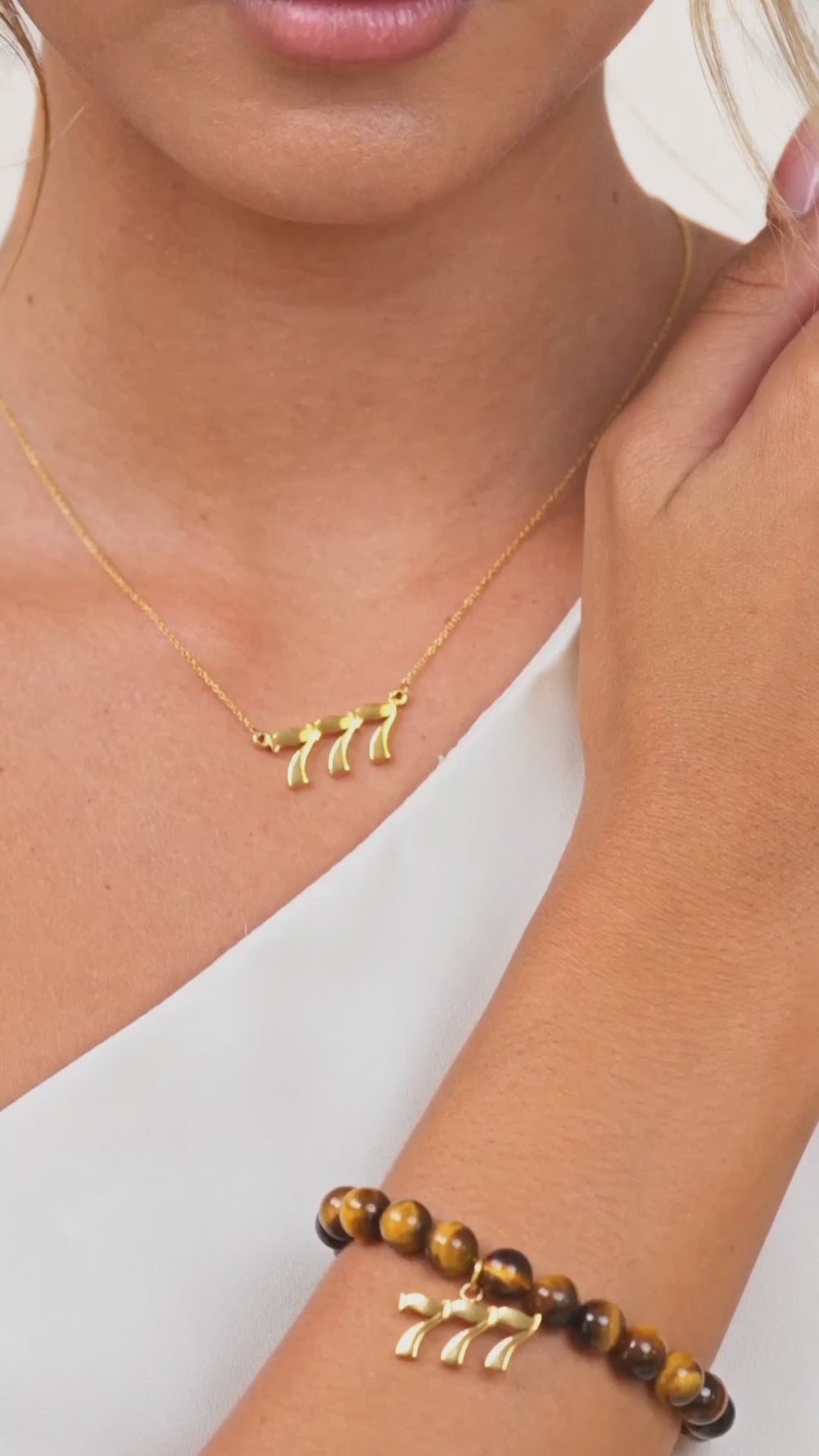 777 Gold Necklace